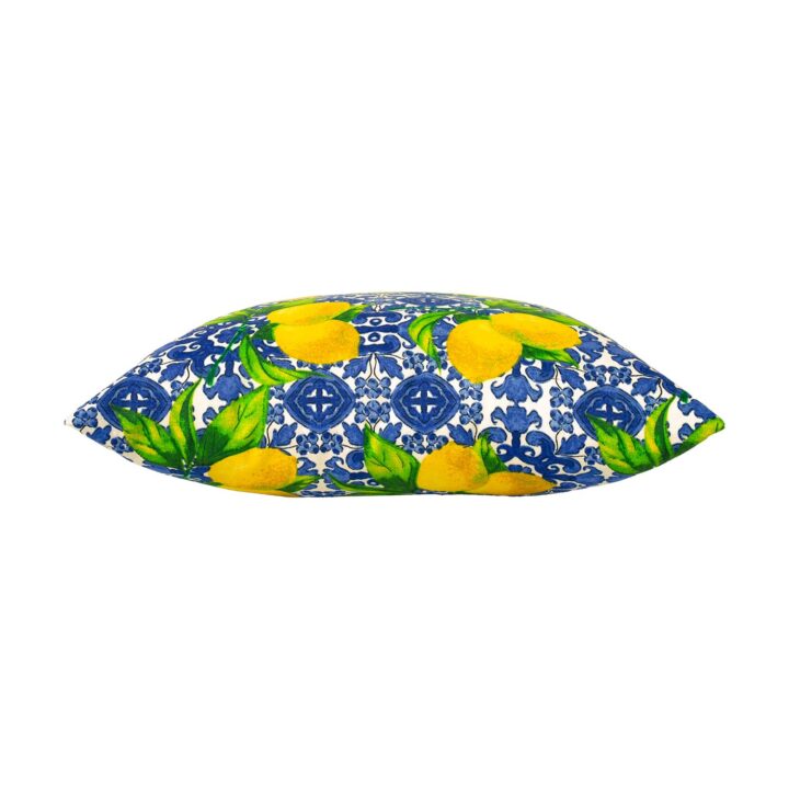 Padi LONETA NEW 45x45cm lukuga, sidrunid, 50% puuvill, 50% polüester, kangas 478 Dekoratiivpadjad