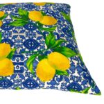 Padi LONETA NEW 45x45cm lukuga, sidrunid, 50% puuvill, 50% polüester, kangas 478 Dekoratiivpadjad
