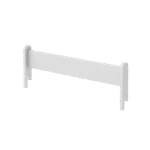 Üheinimese voodi Erik 160×80 valge – paneel roosa Lastevoodid 160x80 cm sahtliga