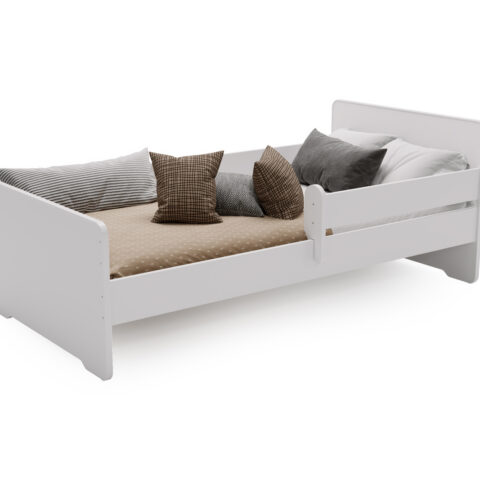 Üheinimesevoodi Max 160×80 koos piirdega Lastevoodid piirdega