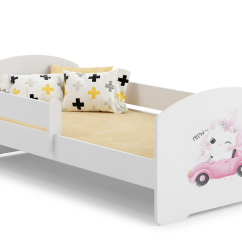 LUK lastevoodi 140×70 koos külgpiiretega – KOT Lastevoodid piirdega