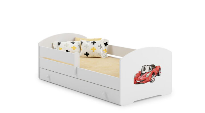 Lastevoodi Luk 140×70 sahtliga – Võidusõiduauto Lastevoodid 140x70 cm sahtliga