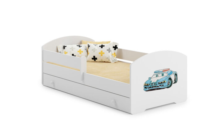 Laste voodi Luk 140×70 sahtliga – Politsei Lastevoodid 140x70 cm sahtliga