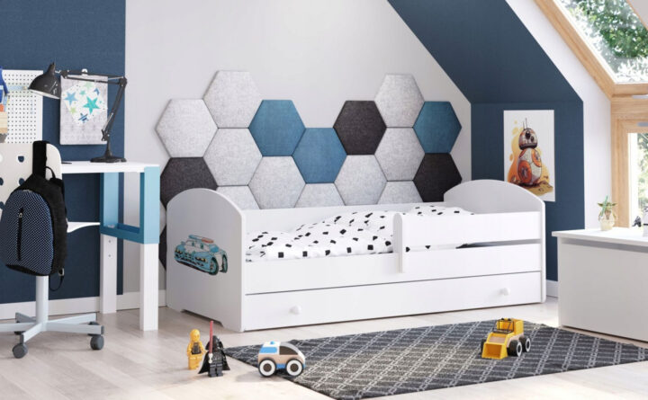 Laste voodi Luk 140×70 sahtliga – Politsei Lastevoodid 140x70 cm sahtliga