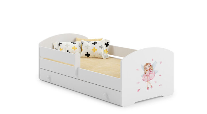 Lastevoodi Luk 140×70 sahtliga – Haldjatüdruk Lastevoodid 140x70 cm sahtliga