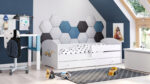 Lastevoodi Luk 160×80 sahtliga – Ekskavaator Lastevoodid 160x80 cm sahtliga