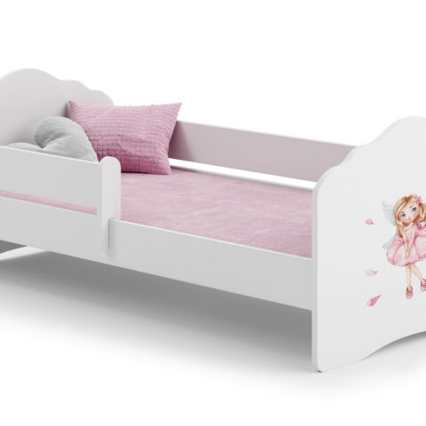 FALA lastevoodi 160×80 piirdega – Haldjatüdruk Lastevoodid piirdega