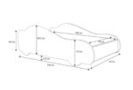 SPEED lastevoodi 140×70 – koos madratsiga Autovoodid