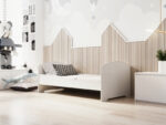 Üheinimesevoodi Luk 160×80 Lastevoodid piirdega