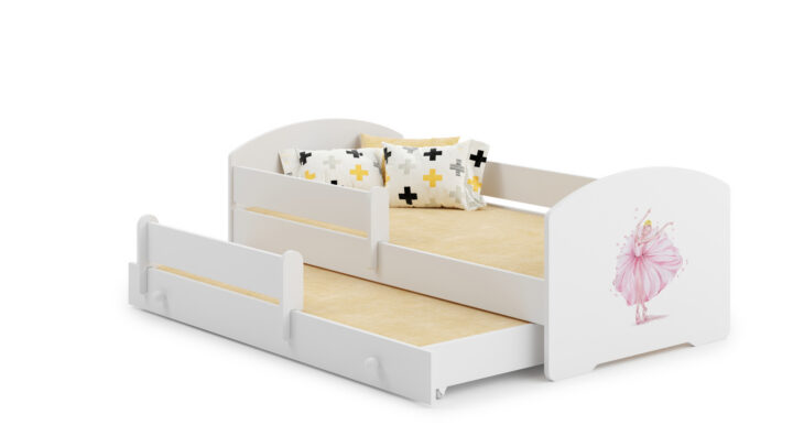 Kaheinimesevoodi Luk 160×80 – Printsess kroonil Kahekohalised voodid