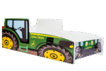 Traktor lastevoodi roheline 160×80 Autovoodid