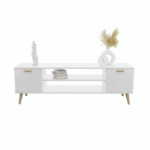 RTV Focus valge kapp 135 cm – Skandinaavia TV-alused