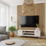 RTV Focus valge kapp 135 cm – Skandinaavia TV-alused