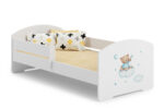 LUK lastevoodi 160×80 koos piiretega – Sinine Karu Lastevoodid piirdega