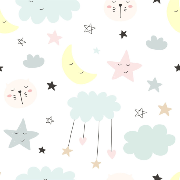 LUK lastevoodi 160×80 piiretustega – Tähed Lastevoodid piirdega