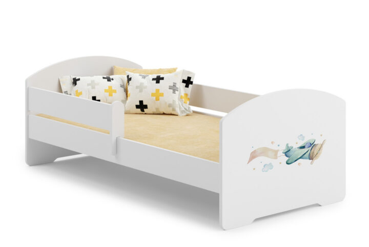 LUK lastevoodi 160×80 rõngaga – Lennuk Lastevoodid piirdega