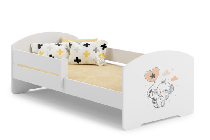 LUK lastevoodi 160×80 koos tõstukitega – Beebi elevant Lastevoodid piirdega