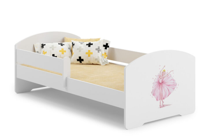 LUK lastevoodi 160×80 koos külgedega – Printsess krooni sees Lastevoodid piirdega