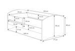 LUK lastevoodi 140×70 sahtliga – Beebe elevant Lastevoodid 140x70 cm sahtliga