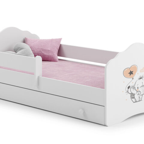 FALA lastevoodi 160×80 sahtliga – Beebi elevant Lastevoodid 160x80 cm sahtliga
