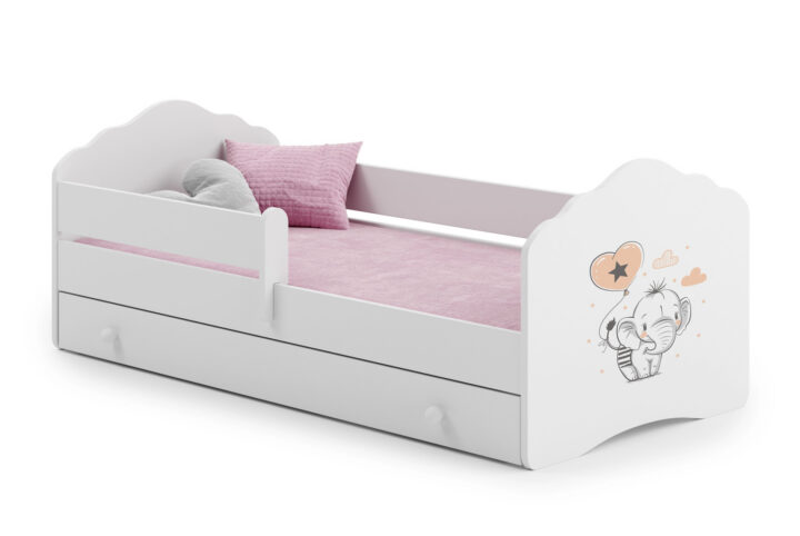 FALA lastevoodi 160×80 sahtliga – Beebi elevant Lastevoodid 160x80 cm sahtliga