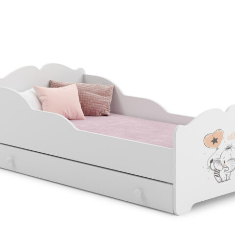 Lastevoodi Anna 140×70 cm sahtliga beebiant Lastevoodid 140x70 cm sahtliga