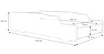 Laste auto voodi 140×70 – Betoonimixer Autovoodid