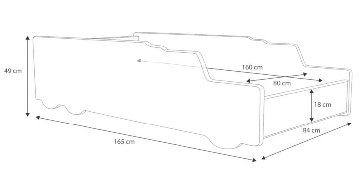 Laste auto voodi 160×80 – Monster Truck Autovoodid