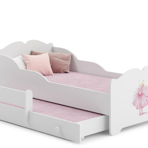 Kaheinimesevoodi ANNA 160×80 Printsess krooniga Kahekohalised voodid