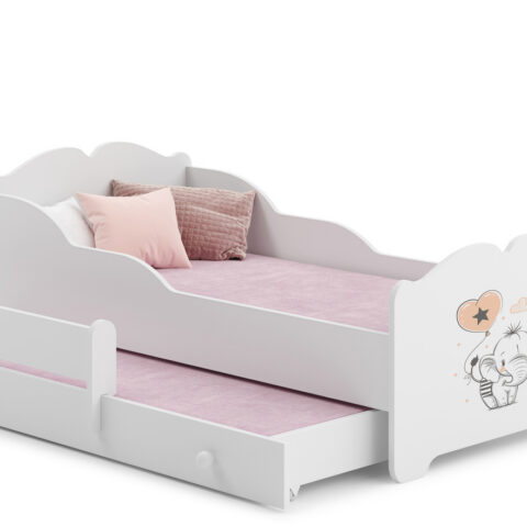 Kaheinimesevoodi ANNA 160×80 Väike elevant Kahekohalised voodid