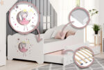 Kaheinimesevoodi Anna 160×80 – Magav printsess Kahekohalised voodid