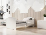 Üheinimesevoodi Luk 160×80 koos küljetõkkega Lastevoodid piirdega