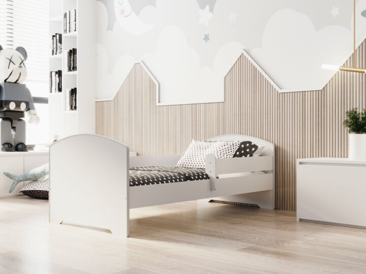Üheinimesevoodi Luk 160×80 koos küljetõkkega Lastevoodid piirdega