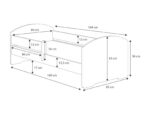 Üheinimesevoodi Luk 160×80 koos küljetõkkega Lastevoodid piirdega