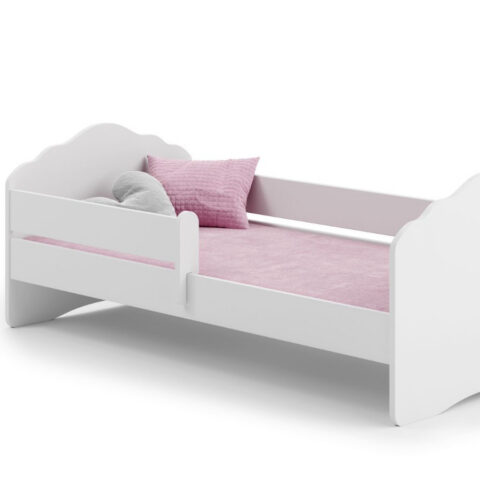 Ühevoodi Wave 160×80 koos kaitseraamiga Lastevoodid piirdega