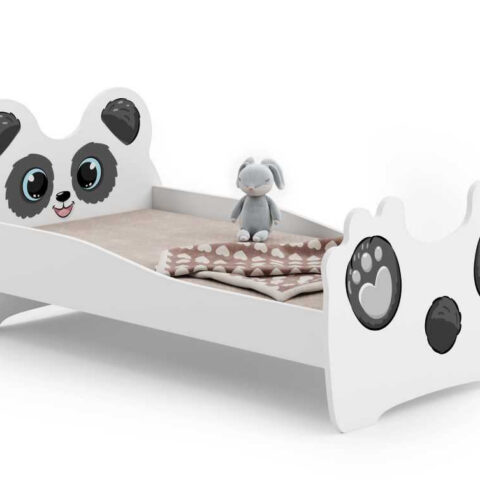 Panda lastevoodi 140×70 Loomateemalised 140x70 cm lastevoodid