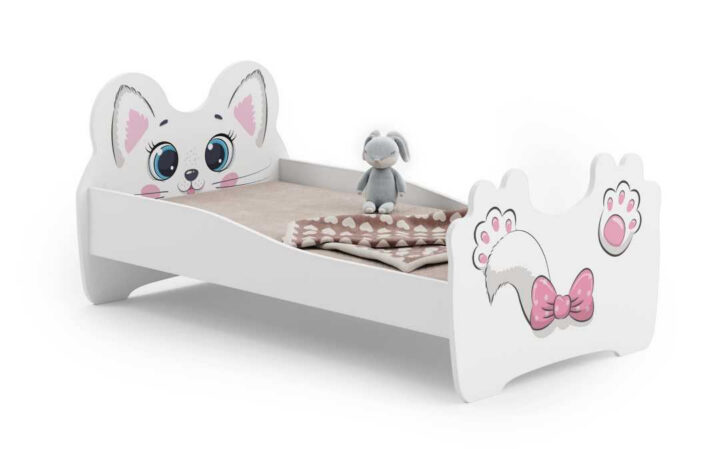 Pink Cat lastevoodi 160×80 Loomateemalised 160x80 cm lastevoodid