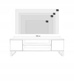 RTV Focus kapp valge TV-alused