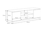 RTV Focus kapp valge TV-alused