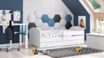 Üheinimesevoodi Luk 180×80 sahtliga Lastevoodid 180x80 cm sahtliga