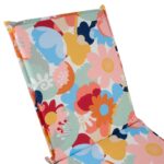 Lamamistooli kate NORDIC FLOWER 55x190x5cm, 80% puuvill, 20% polüester Tekstiiltooted aeda Toolipadjad ja lamamistoolikatt