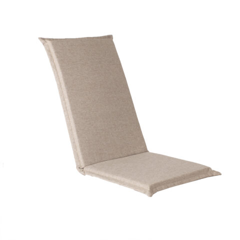 Toolikate seljatoega SUMMER, volangiga, laius 48cm, pikkus 115cm, H 4,5cm, beež, 100%polüester, kangas 875 Tekstiiltooted aeda Toolipadjad ja lamamistoolikatt