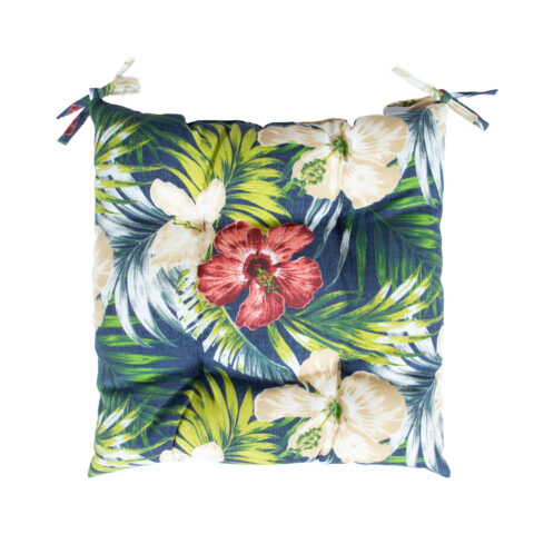 Toolikate SUMMER FLOWER 40x40x2,5cm, tume lillemuster, 100% polüester, kangas 472 Tekstiiltooted aeda
