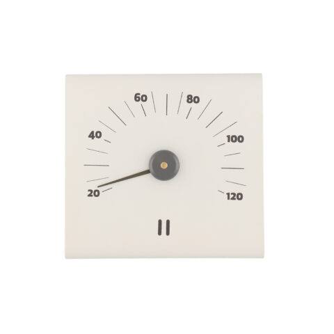 Sauna termomeeter RENTO WHITE, 15 × 14 × 3 cm Saun RENTO