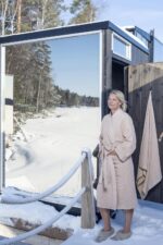 Saunarätik RENTO BEIGE 90x180cm Saun