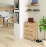 Jalatsikapp 4 kallutusuksega 60 cm – Tamm Esik ja Garderoob Homewell 8