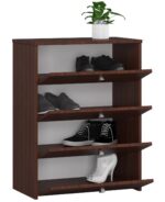 Jalatsikapp RUBIN 4 kallutusuksega, 66 cm, wenge Esik ja Garderoob Homewell 6